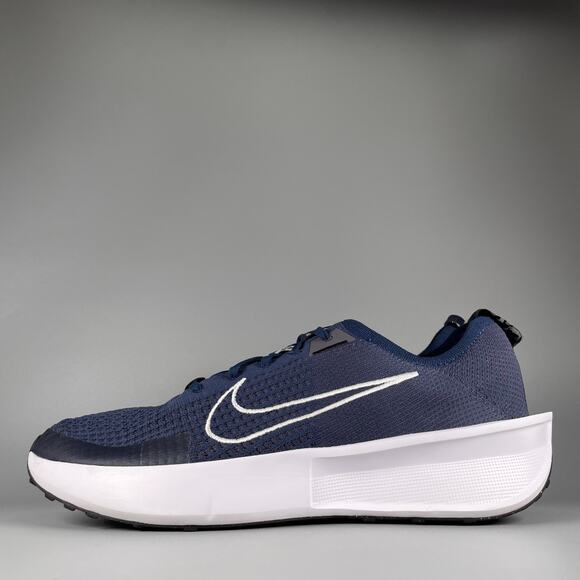 Nike Interact Run Men\'s 13 Navy Blue White Running Shoes Athletic Sneaker Casual main image 4